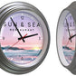 14″ Chrome Plated Clock