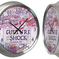16″ Chrome Plated Clock
