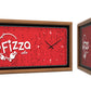 Backlit Illuminated Clock - 24" x 13"
