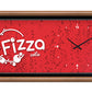 Backlit Illuminated Clock - 24" x 13"