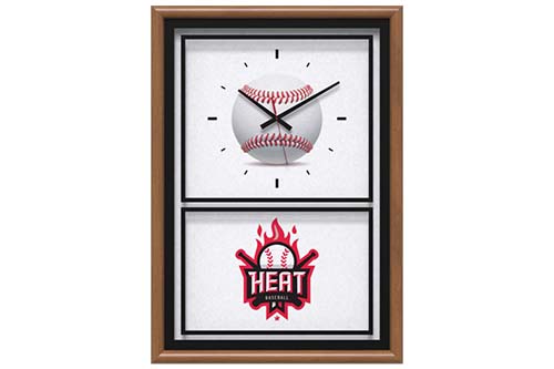 Solid Wood Framed Clock 19″ x 27″