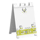 Dry Erase Plastic A-frame Sidewalk Sign