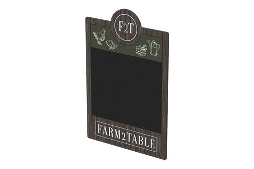 Wood Look Chalkboard 24″ x 36″