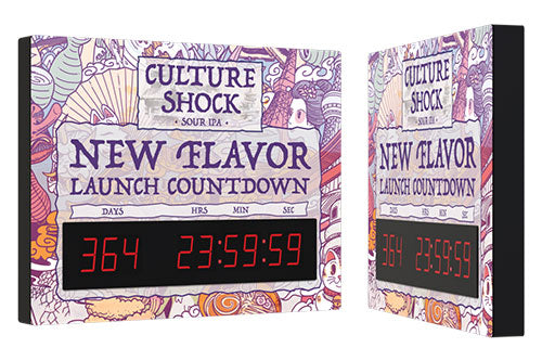 Countdown Timer Sign