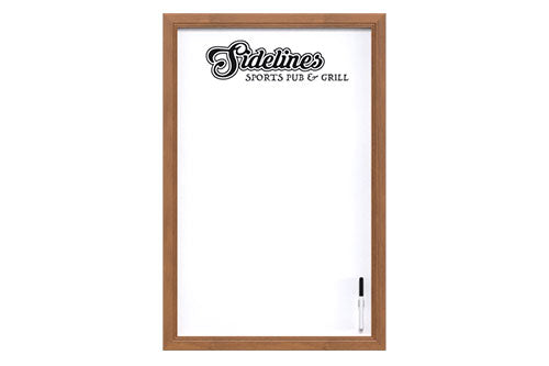 Wood Framed Dry Erase 24″ x 36″