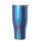 27 oz. iridescent stainless steel travel tumbler